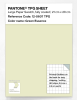 Product image 1 of the product “PANTONE® TPG SHEET 12-0607 TPG Green Essence ”