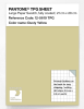 Product image 1 of the product “PANTONE® TPG SHEET 12-0619 TPG Dusty Yellow ”