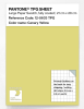 Artikelbild 1 des Artikels “PANTONE® TPG SHEET 12-0633 TPG Canary Yellow “