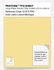 Product image 1 of the product “PANTONE® TPG SHEET 12-0711 TPG Lemon Meringue ”