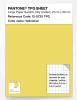 Product image 1 of the product “PANTONE® TPG SHEET 12-0735 TPG Yellowtail ”