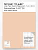 Product image 1 of the product “PANTONE® TPG SHEET 12-0913 TPG Alesan ”
