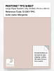 Product image 1 of the product “PANTONE® TPG SHEET 12-2901 TPG Morganite ”
