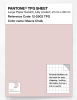 Product image 1 of the product “PANTONE® TPG SHEET 12-2902 TPG Mauve Chalk ”