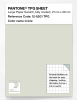 Product image 1 of the product “PANTONE® TPG SHEET 12-5201 TPG Icicle ”