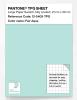 Product image 1 of the product “PANTONE® TPG SHEET 12-5409 TPG Fair Aqua ”