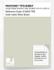 Product image 1 of the product “PANTONE® TPG SHEET 12-6204 TPG Silver Green ”