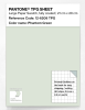 Product image 1 of the product “PANTONE® TPG SHEET 12-6208 TPG Phantom Green ”