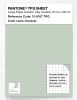 Product image 1 of the product “PANTONE® TPG SHEET 13-0107 TPG Dewkist ”