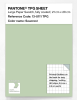 Product image 1 of the product “PANTONE® TPG SHEET 13-0111 TPG Seacrest ”