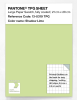 Product image 1 of the product “PANTONE® TPG SHEET 13-0319 TPG Shadow Lime ”