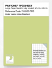 Artikelbild 1 des Artikels “PANTONE® TPG SHEET 13-0530 TPG Lime Sherbet “