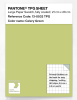 Product image 1 of the product “PANTONE® TPG SHEET 13-0532 TPG Celery Green ”