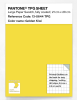 Product image 1 of the product “PANTONE® TPG SHEET 13-0644 TPG Golden Kiwi ”