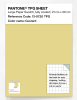 Artikelbild 1 des Artikels “PANTONE® TPG SHEET 13-0720 TPG Custard “