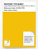 Product image 1 of the product “PANTONE® TPG SHEET 13-0752 TPG Lemon ”