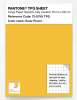 Product image 1 of the product “PANTONE® TPG SHEET 13-0759 TPG Solar Power ”