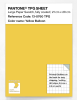 Artikelbild 1 des Artikels “PANTONE® TPG SHEET 13-0760 TPG Yellow Balloon “