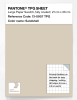 Artikelbild 1 des Artikels “PANTONE® TPG SHEET 13-0907 TPG Sandshell “