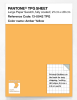 Product image 1 of the product “PANTONE® TPG SHEET 13-0942 TPG Amber Yellow ”