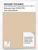 Product image 1 of the product “PANTONE® TPG SHEET 13-1009 TPG Biscotti ”