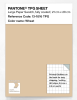 Product image 1 of the product “PANTONE® TPG SHEET 13-1016 TPG Wheat ”