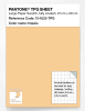 Product image 1 of the product “PANTONE® TPG SHEET 13-1025 TPG Impala ”