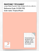 Product image 1 of the product “PANTONE® TPG SHEET 13-1318 TPG Tropical Peach ”