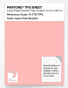 Product image 1 of the product “PANTONE® TPG SHEET 13-1716 TPG Pale Rosette ”