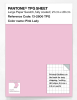Artikelbild 1 des Artikels “PANTONE® TPG SHEET 13-2806 TPG Pink Lady “