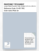 Product image 1 of the product “PANTONE® TPG SHEET 13-4111 TPG Plein Air ”