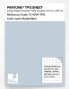 Product image 1 of the product “PANTONE® TPG SHEET 13-4304 TPG Ballad Blue ”
