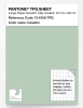 Product image 1 of the product “PANTONE® TPG SHEET 13-6108 TPG Celadon ”