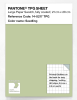 Product image 1 of the product “PANTONE® TPG SHEET 14-0217 TPG Seedling ”