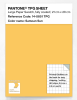 Product image 1 of the product “PANTONE® TPG SHEET 14-0851 TPG Samoan Sun ”