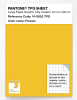 Artikelbild 1 des Artikels “PANTONE® TPG SHEET 14-0852 TPG Freesia “