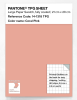 Product image 1 of the product “PANTONE® TPG SHEET 14-1318 TPG Coral Pink ”