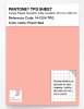 Product image 1 of the product “PANTONE® TPG SHEET 14-1324 TPG Peach Bud ”