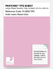 Product image 1 of the product “PANTONE® TPG SHEET 14-2808 TPG Sweet Lilac ”