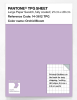Product image 1 of the product “PANTONE® TPG SHEET 14-3612 TPG Orchid Bloom ”