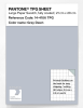 Product image 1 of the product “PANTONE® TPG SHEET 14-4106 TPG Gray Dawn ”