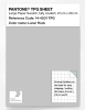 Product image 1 of the product “PANTONE® TPG SHEET 14-4201 TPG Lunar Rock ”