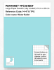 Product image 1 of the product “PANTONE® TPG SHEET 14-4715 TPG Water Ballet ”