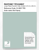 Product image 1 of the product “PANTONE® TPG SHEET 14-4807 TPG Surf Spray ”