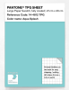 Product image 1 of the product “PANTONE® TPG SHEET 14-4812 TPG Aqua Splash ”