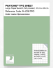 Product image 1 of the product “PANTONE® TPG SHEET 14-6316 TPG Sprucestone ”
