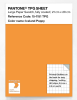 Artikelbild 1 des Artikels “PANTONE® TPG SHEET 15-1151 TPG Iceland Poppy “