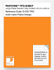 Product image 1 of the product “PANTONE® TPG SHEET 15-1157 TPG Flame Orange ”