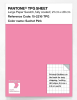 Product image 1 of the product “PANTONE® TPG SHEET 15-2216 TPG Sachet Pink ”