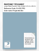 Product image 1 of the product “PANTONE® TPG SHEET 15-4312 TPG Forget-Me-Not ”